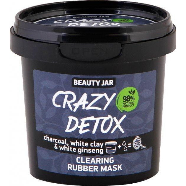 Beauty Jar Альгинатная маска для лица  Crazy Detox очищающая 20 г (4751030832142) - зображення 1