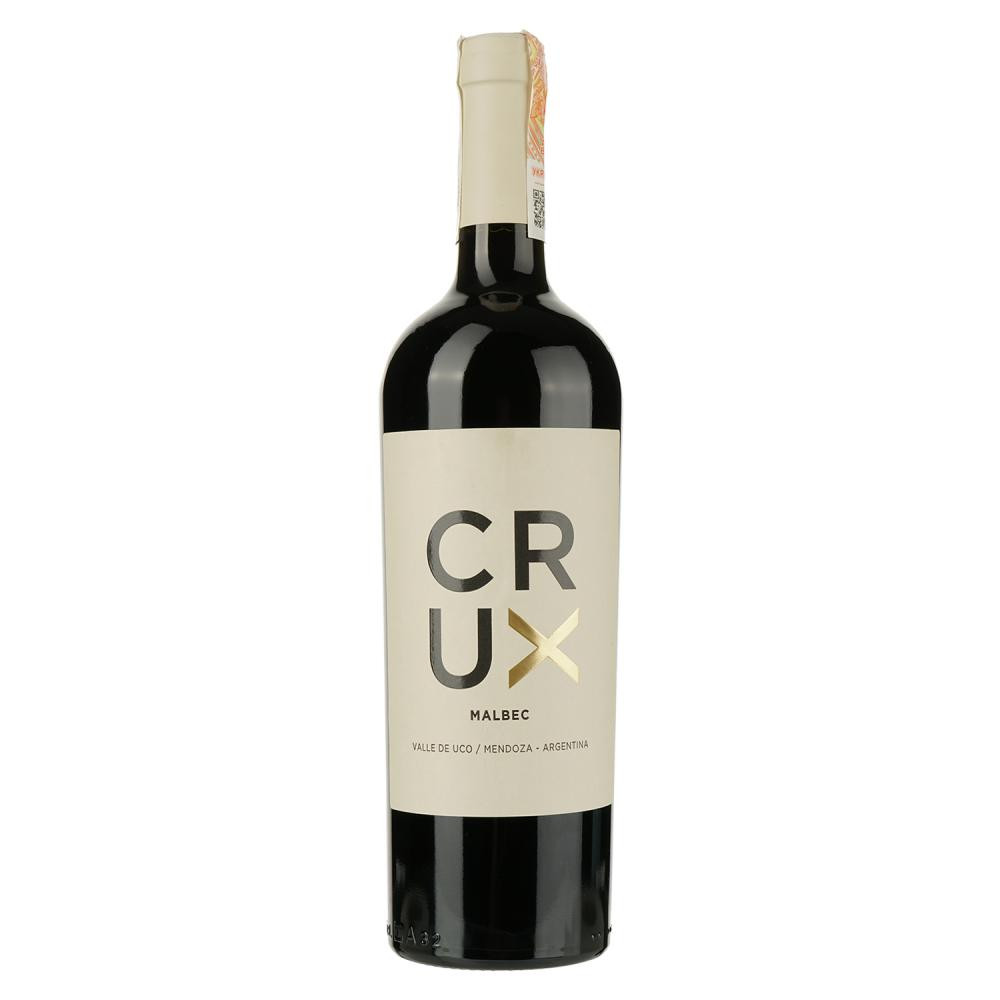 Alfa Crux Вино  Crux Malbec 0,75 л сухе тихе червоне (7798098891114) - зображення 1