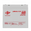 LogicPower LPM-GL 12V - 55 Ah (36570) - зображення 1