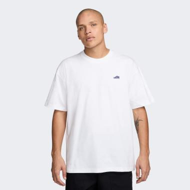 Nike Біла чоловіча футболка  M NSW TEE M90 LBR PATCH FV3751-100 - зображення 1