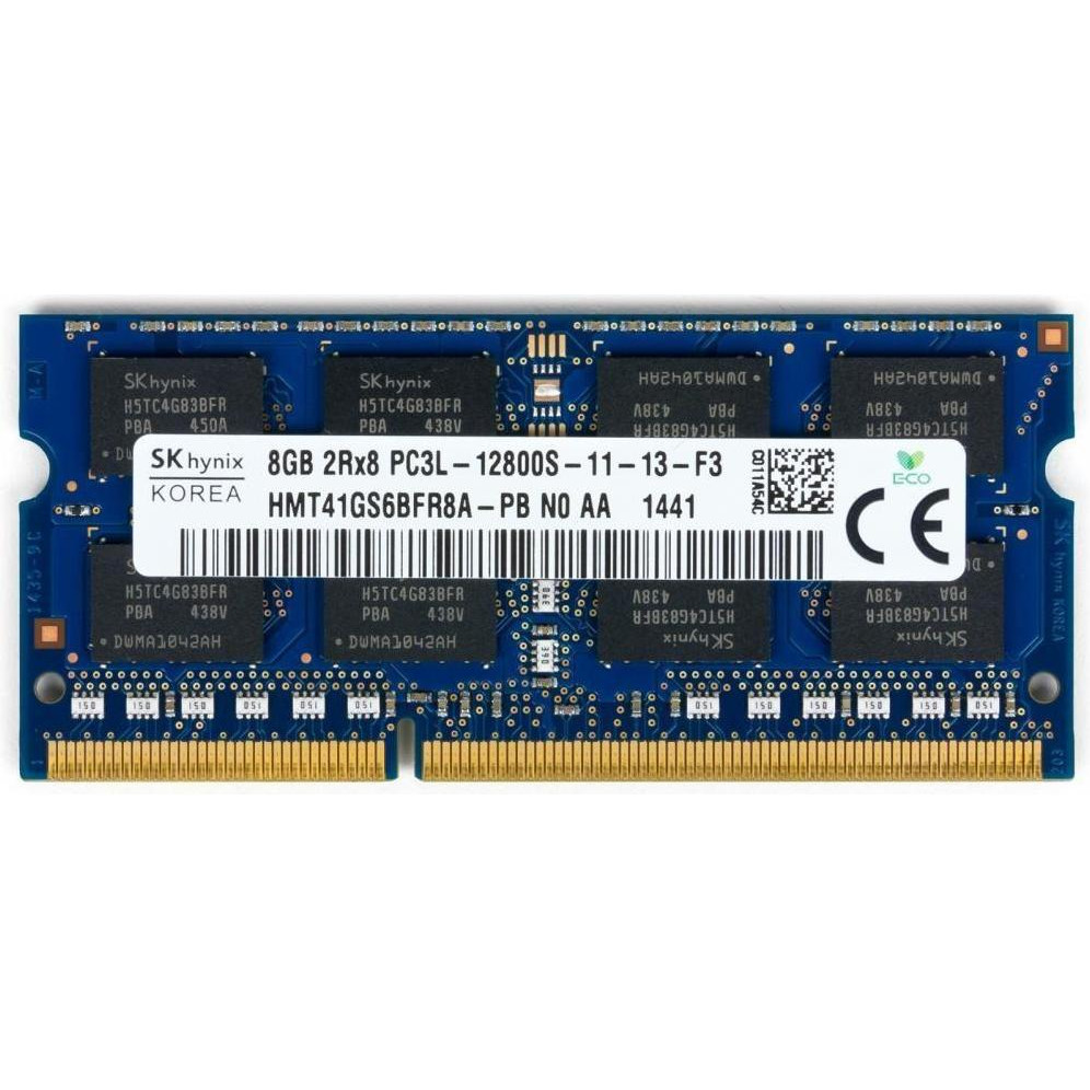 SK hynix 8 GB SO-DIMM DDR3L 1600 MHz (HMT41GS6BFR8A-PB) - зображення 1