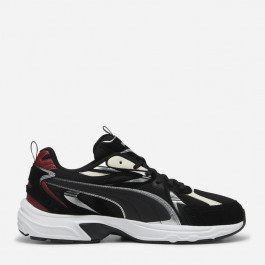   PUMA Жіночі кросівки  Milenio Tech Suede 39348913 36 (3.5UK) 22.5 см  Black-Intense Red-Alpine Snow (4067