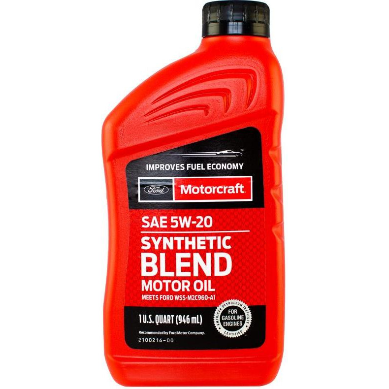 Ford Synthetic Blend Motor Oil 5W-20 0.946л (XO5W20Q1SP) - зображення 1