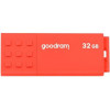 GOODRAM 32 GB UME3 USB 3.0 Orange (UME3-0320O0R11) - зображення 5