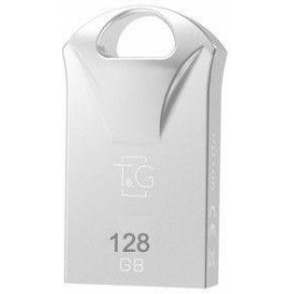   T&G 128 GB 106 Metal Series Silver USB 3.0 (TG106-128G3)