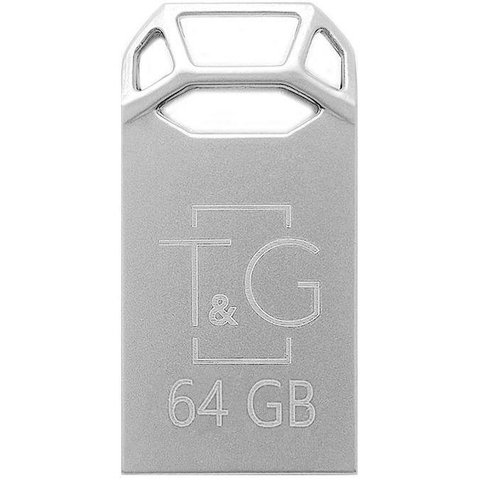 T&G 64 GB 110 Metal Series Silver (TG110-64G) - зображення 1