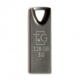   T&G 128 GB  117 Metal Series USB3.0 Black (TG117BK-128G3)