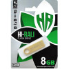 Hi-Rali 8 GB USB Flash Drive Shuttle series Gold (HI-8GBSHGD) - зображення 2