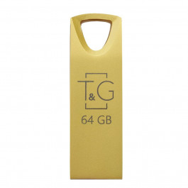   T&G 64 GB Metal Series USB 2.0 Gold (TG117GD-64G)