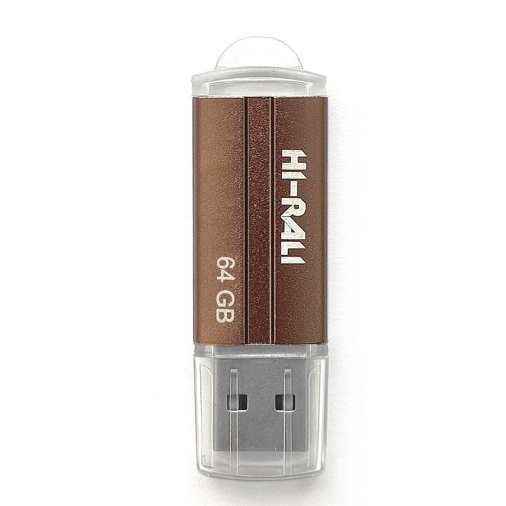 Hi-Rali 64 GB USB Flash Drive (HI-64GBCORBR) - зображення 1