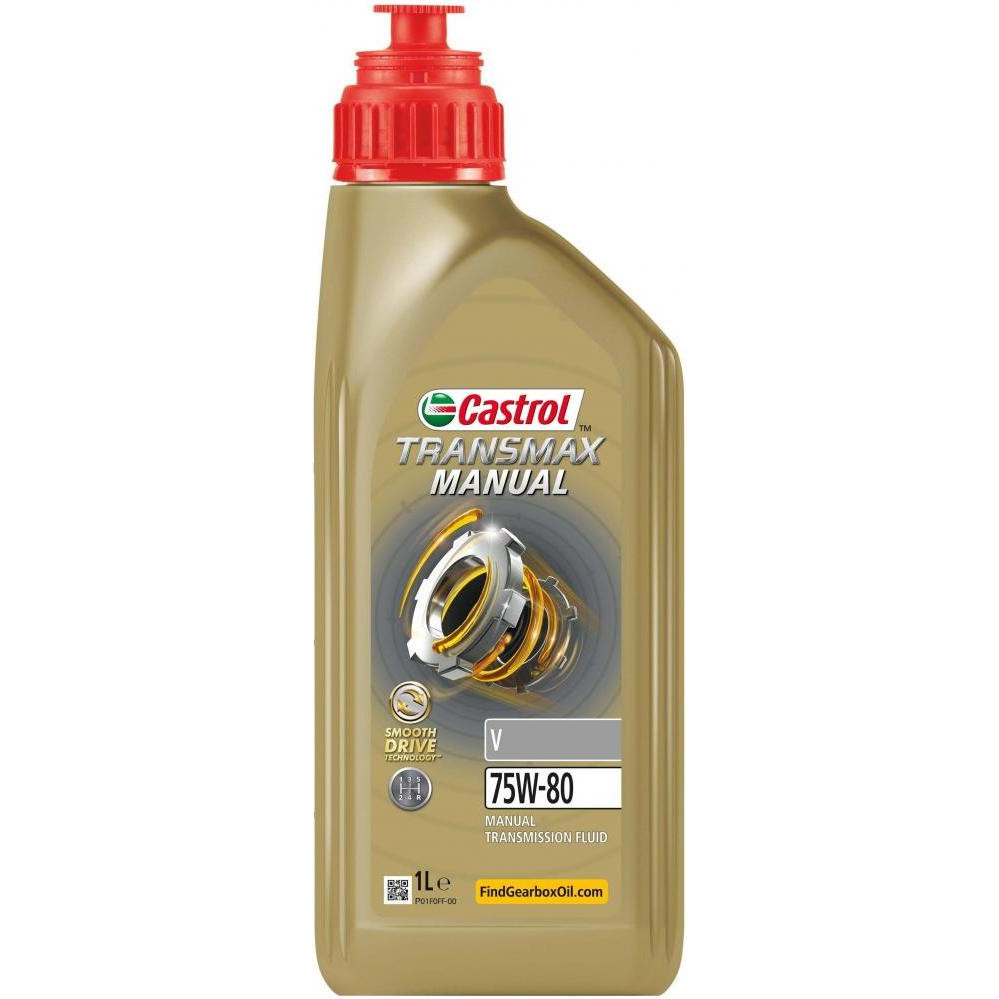 Castrol TRANSMAX MANUAL V 75W-80 1л - зображення 1