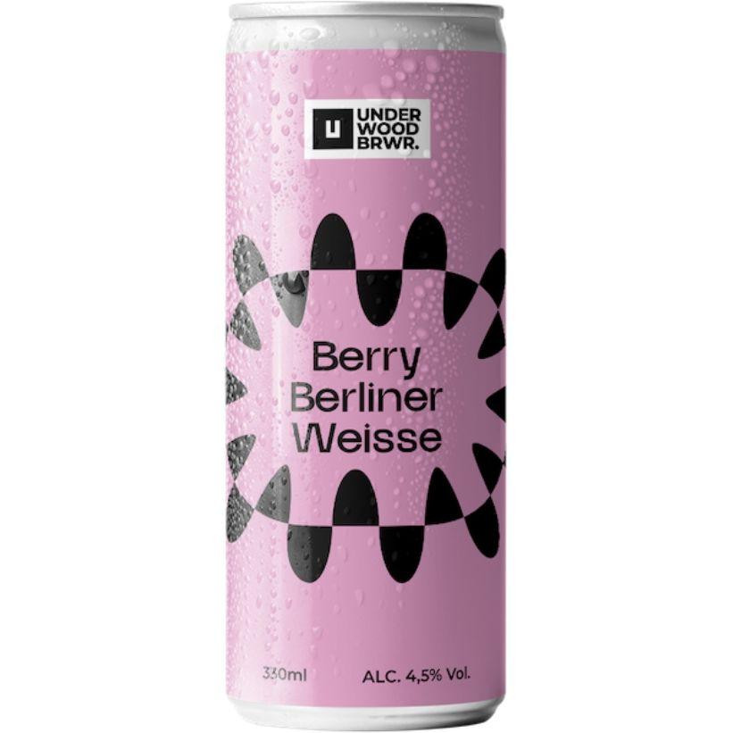 Underwood Brewery Пиво  Berry Berliner Weisse 4.5% 0.33 л з/б () - зображення 1