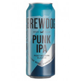   BrewDog Пиво  Punk IPA, світле, 5,6%, з/б, 0,5 л (5052598184810)