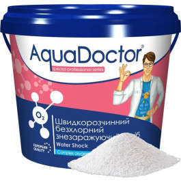   AquaDOCTOR Активный кислород  Water Shock O2 (5 кг) гранулированный препарат без хлора для дезинфекции воды в б