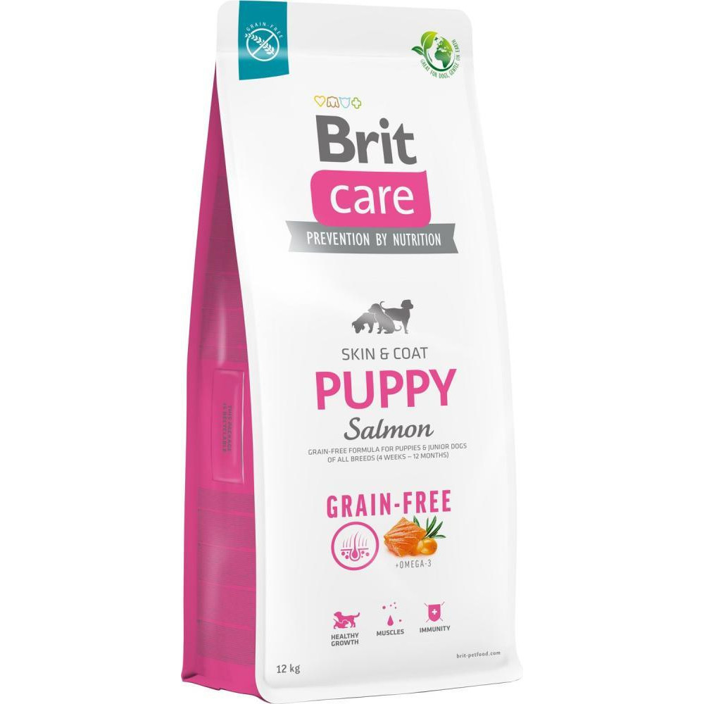 Brit Care Grain-free Puppy Salmon 12 кг (172195) - зображення 1