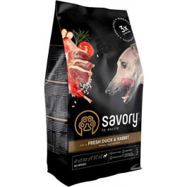   Savory Adult All Breeds rich in Fresh Duck & Rabbit 3 кг (4820232630174)