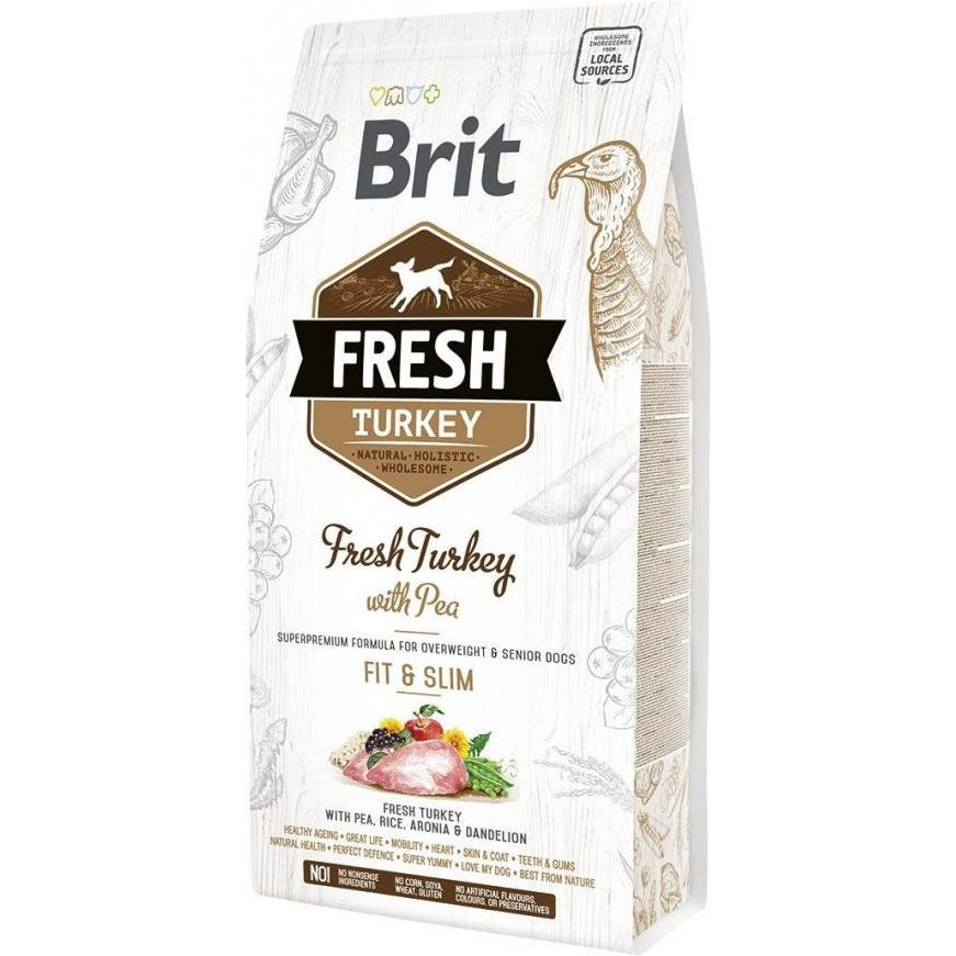 Brit Fresh Turkey Pea Adult Fit & Slim 2,5 кг 170996 /0809 - зображення 1