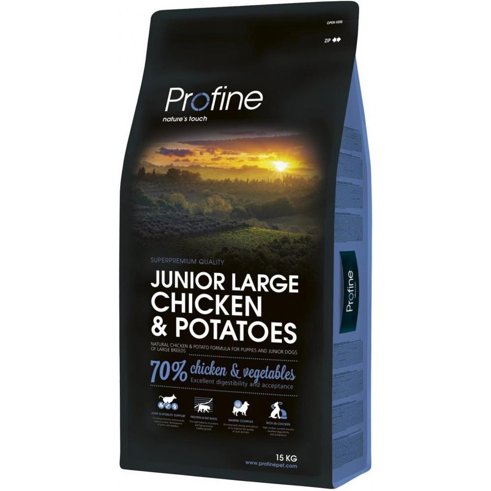 Profine Junior Large Chicken & Potatoes 15 кг - зображення 1