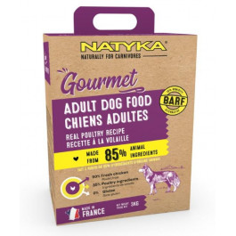   Natyka Gourmet Adult Real Poultry 3 кг (5430001795080)