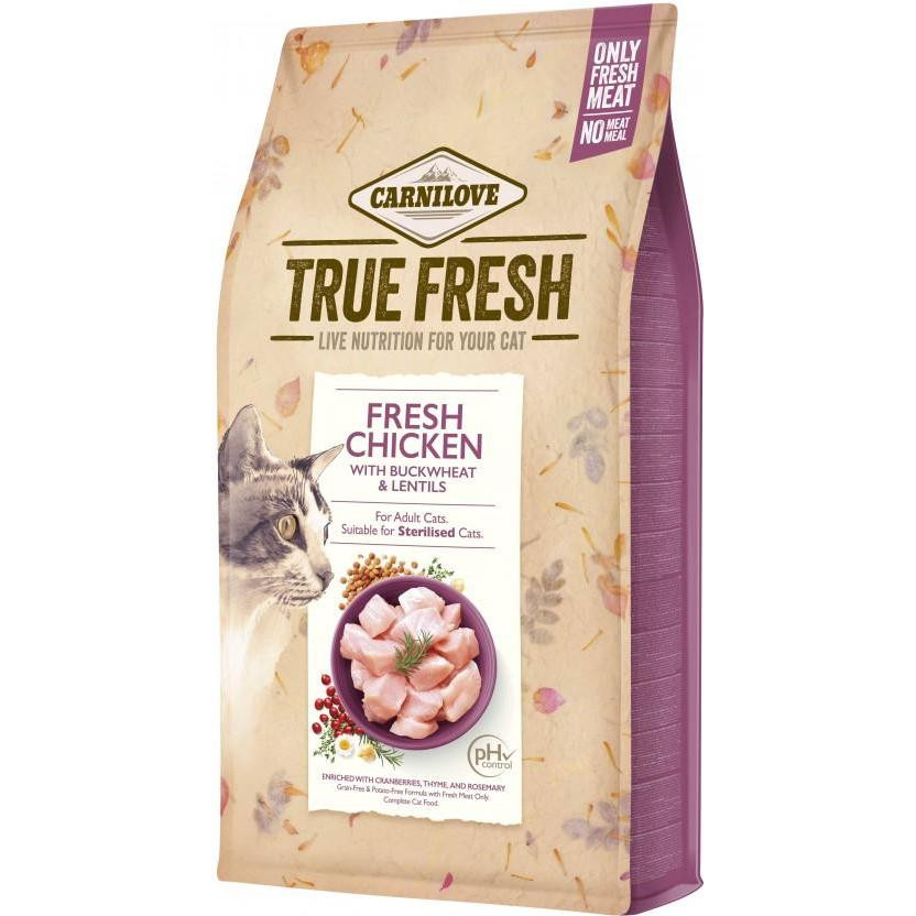 Carnilove True Fresh Cat Chicken 1.8 кг (8595602561483) - зображення 1