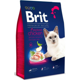   Brit Premium Cat Sterilized Chicken 8 кг (171870)