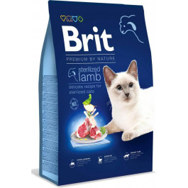   Brit Premium Cat Sterilized Lamb 8 кг (171871)