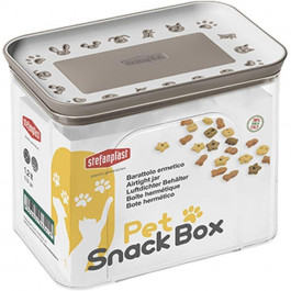   Stefanplast Pet Snack Box 1.2 л бежевий (8003507985407)