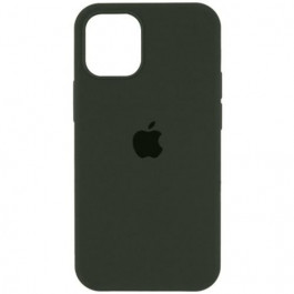   Borofone Silicone Full Case AA Open Cam for Apple iPhone 12 Pro Max Atrovirens (FullOpeAAi12PM-40)