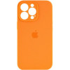 Borofone Silicone Full Case AA Camera Protect for Apple iPhone 13 Pro Orange (FullAAi13P-52) - зображення 1