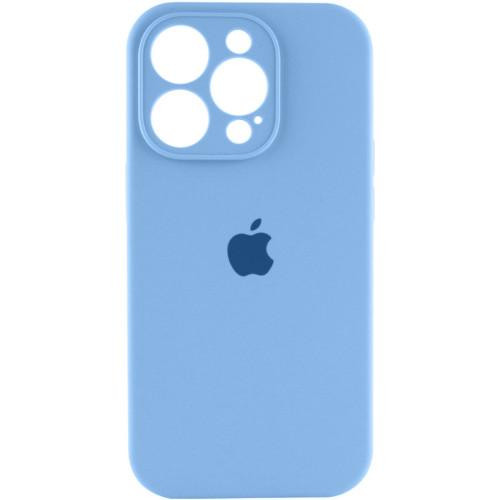 Borofone Silicone Full Case AA Camera Protect for Apple iPhone 13 Pro Max Cornflower (FullAAi13PM-49) - зображення 1