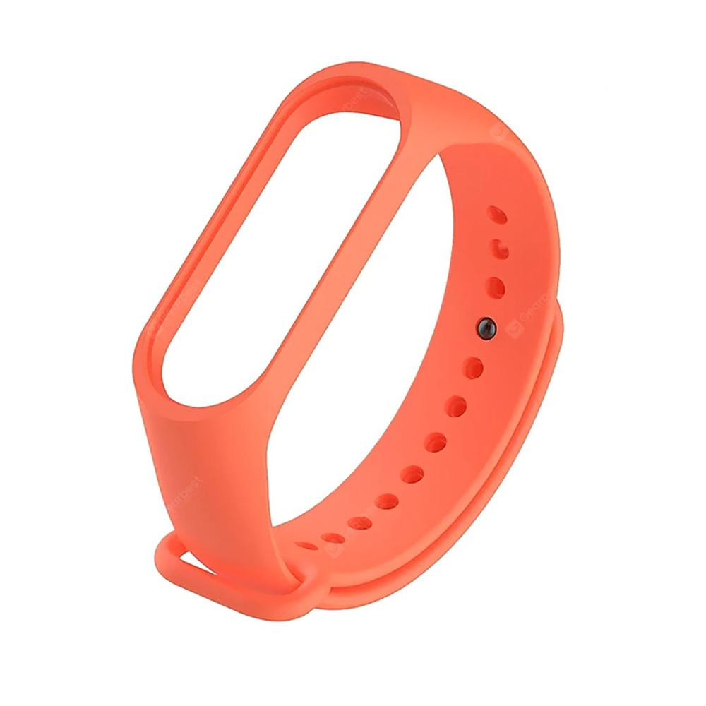 Xiaomi Браслет для  Mi Band 5 (silicone) Orange - зображення 1