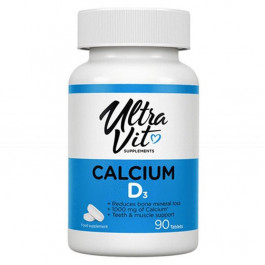   UltraVit Calcium D3 90 Tablets