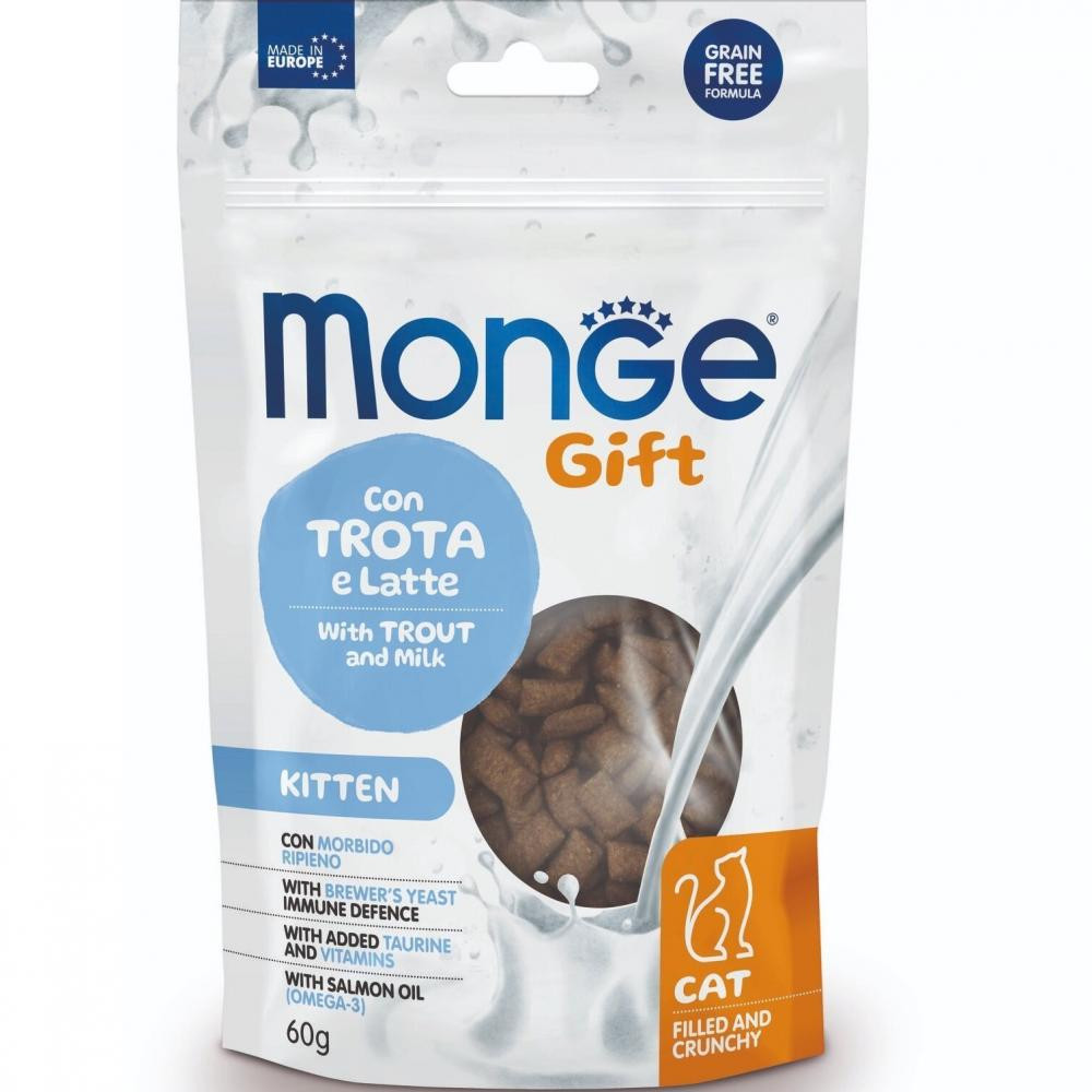 Monge Gift Kitten форель і молоко 60 г (8009470085014) - зображення 1