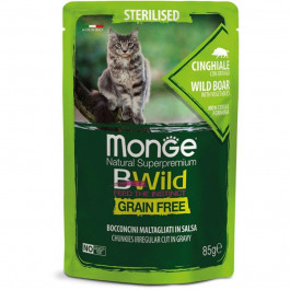   Monge Bwild Grain Free Cinghiale Sterilised 85 г (8009470012805)