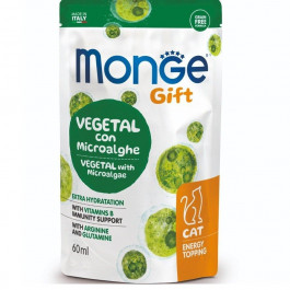   Monge Gift Energy Topping Cat Vegetal Microalgae 60 г (8009470085335)