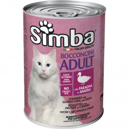   Simba cat wet з цесаркою та качкою 415 г (8009470009515)