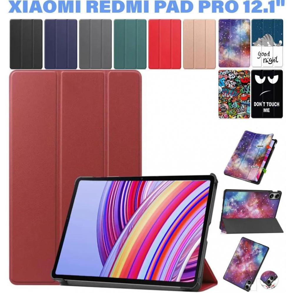 BeCover Чохол-книжка  Smart Case для Xiaomi Redmi Pad Pro 12.1'' Red Wine (711304) - зображення 1