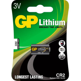   GP Batteries CR2 bat(3B) Lithium 1шт FOTO CR2-U1