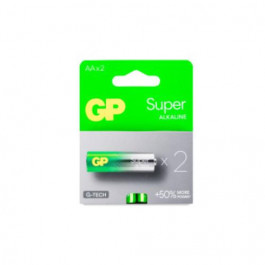   GP Batteries Super AA 2шт/уп (15A21-SB2)