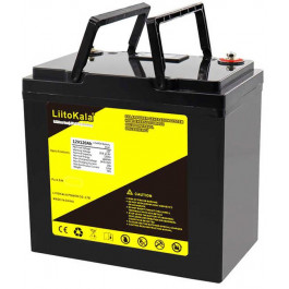   LiitoKala 12V 120Ah LiFePO4 LCD