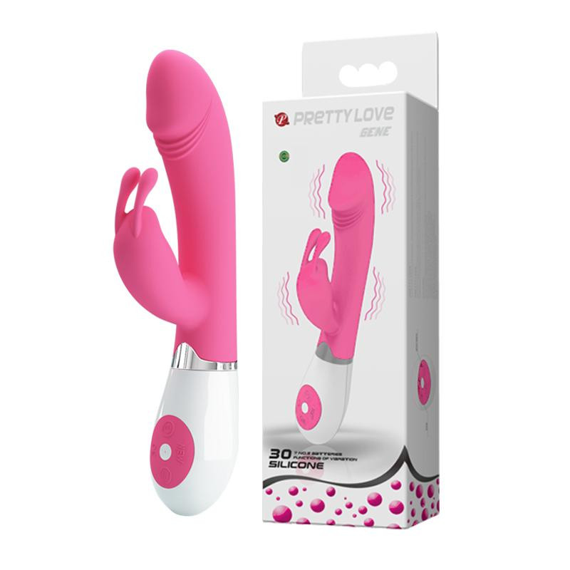 Pretty Love Gene Silicone Vibrator (6603BI0195) - зображення 1