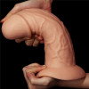 LoveToy Realistic Curved Dildo 9.5 Телесный (6452LVTOY394-07) - зображення 3