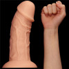 LoveToy Realistic Curved Dildo 9.5 Телесный (6452LVTOY394-07) - зображення 5