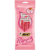 BIC Pure 3 Lady Pink Станки для бритья 4 шт. (3086123363816) - зображення 1