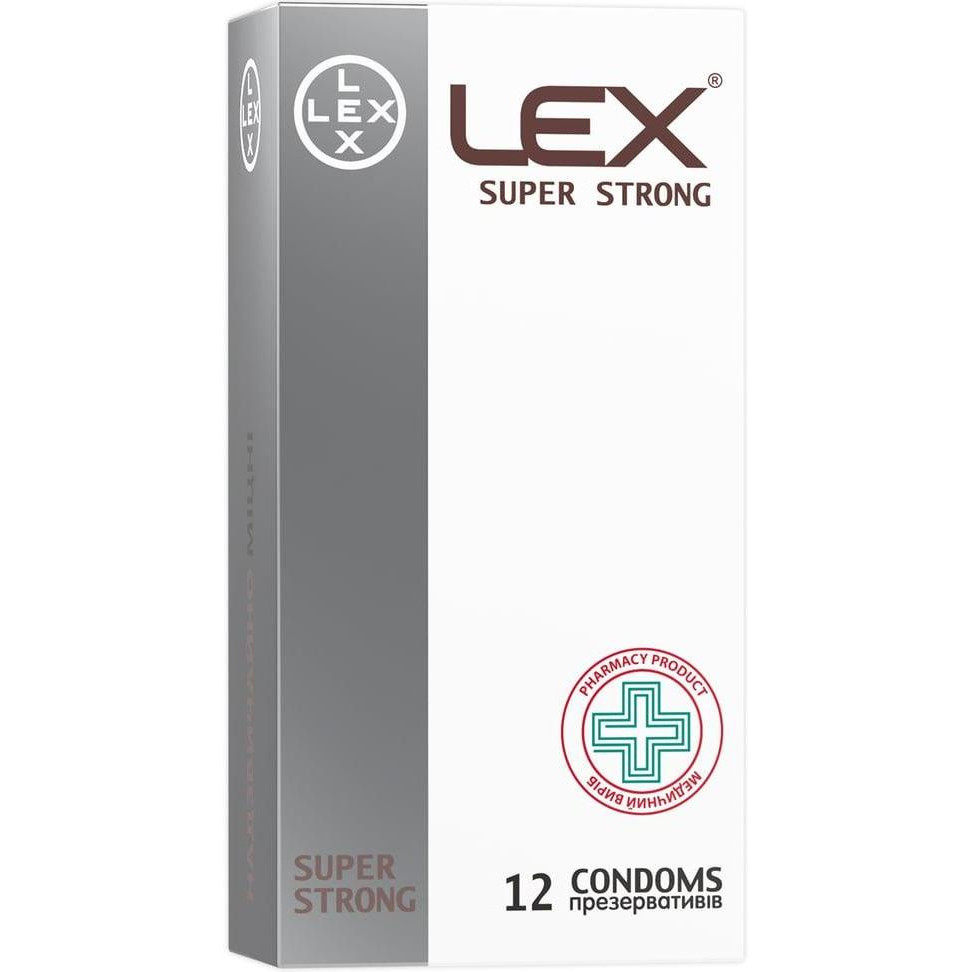 Lex Презервативи LEX Super Strong 12 шт (4820144771972) - зображення 1