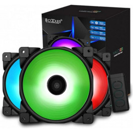   PCCooler Halo 3-in-1 RGB Kit 3-Pack