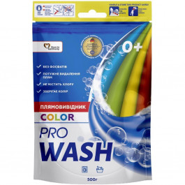   Pro Wash Засіб для видалення плям  Color Кисневий 500 г (4262396145321)