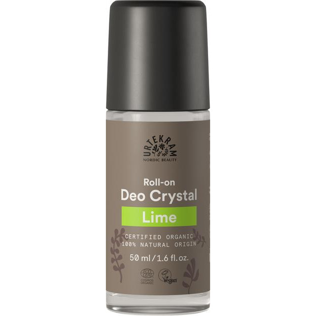 URTEKRAM Deo Crystal Lime 50 ml Органический роликовый дезодорант Лайм (5765228837658) - зображення 1