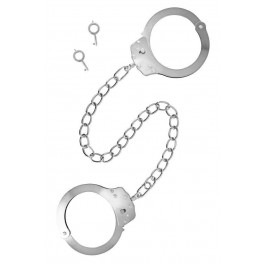   Fetish Tentation Adjustable metal ankle cuffs (SX1089)