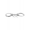 Fetish Tentation Soft adjustable metal wrist cuffs (SX1093) - зображення 3